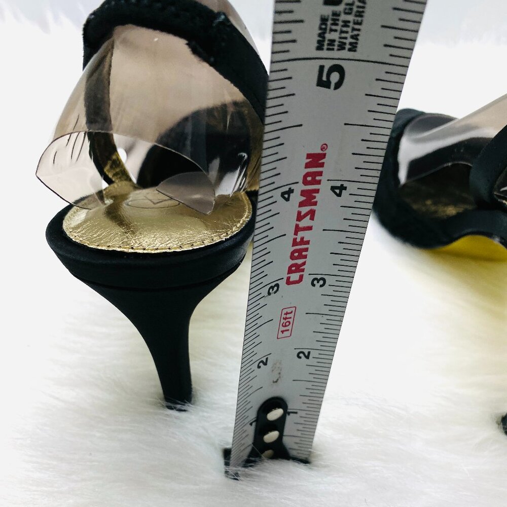 Adrianna Papell Hallie Black Lace Attalie Heels Pump Size 10 M - Picture 4 of 4